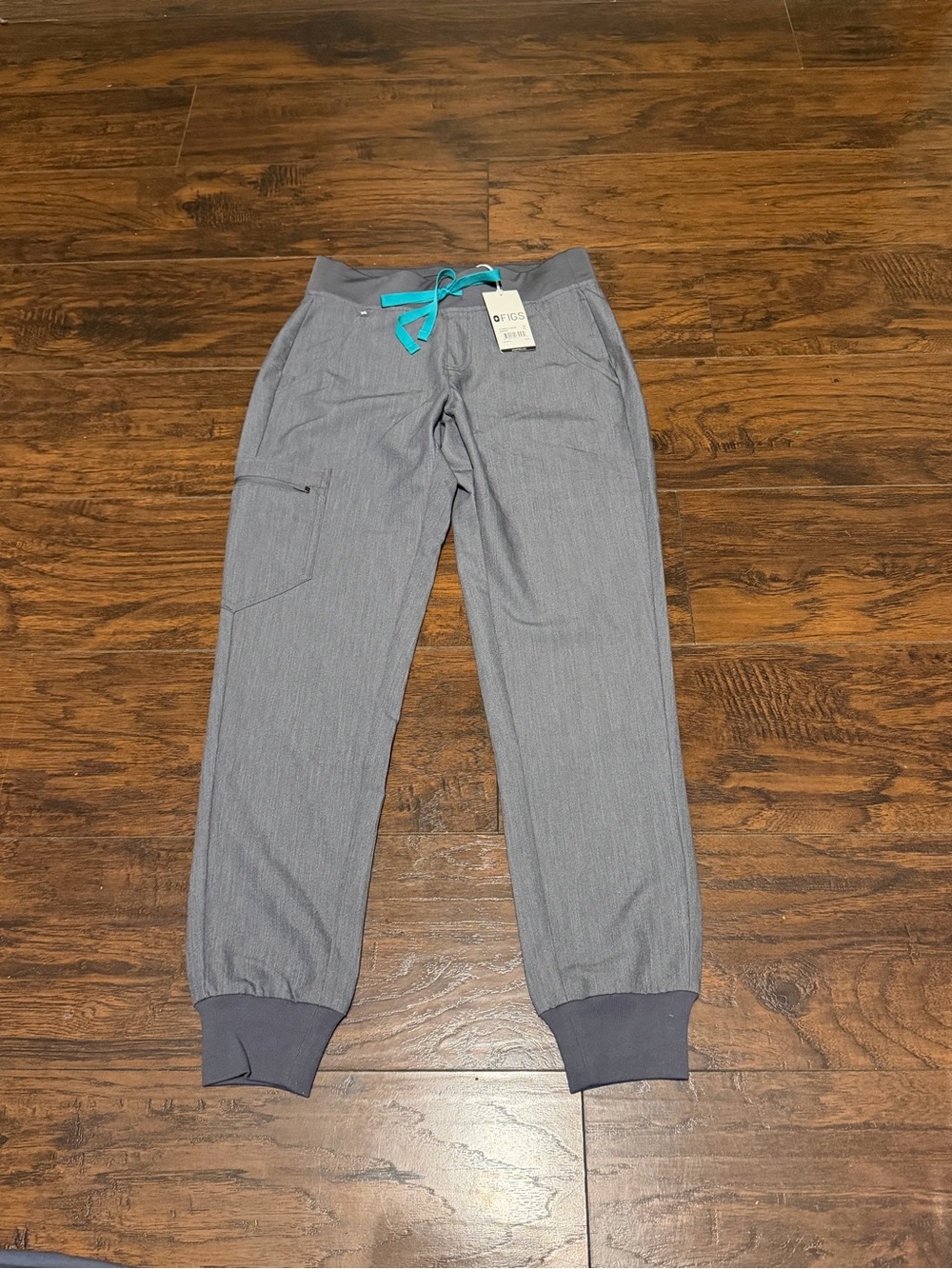 Figs women’s graphite Zamora jogger scrub pants size XS